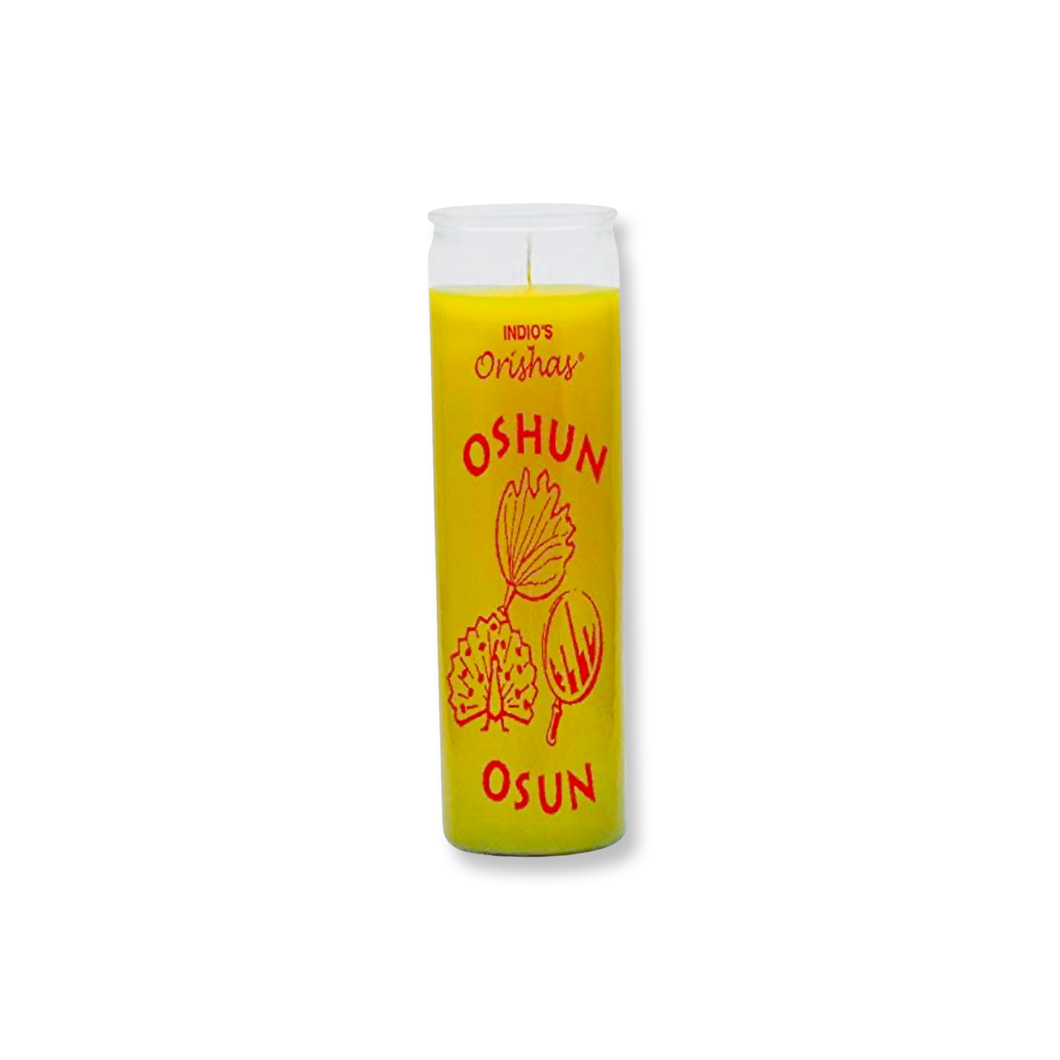 Orisha Oshun 7 Day Yellow Candle