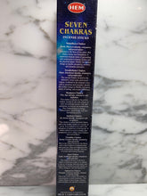 Load image into Gallery viewer, Seven Chakras Incense Sticks/Siete Chakras Incienso
